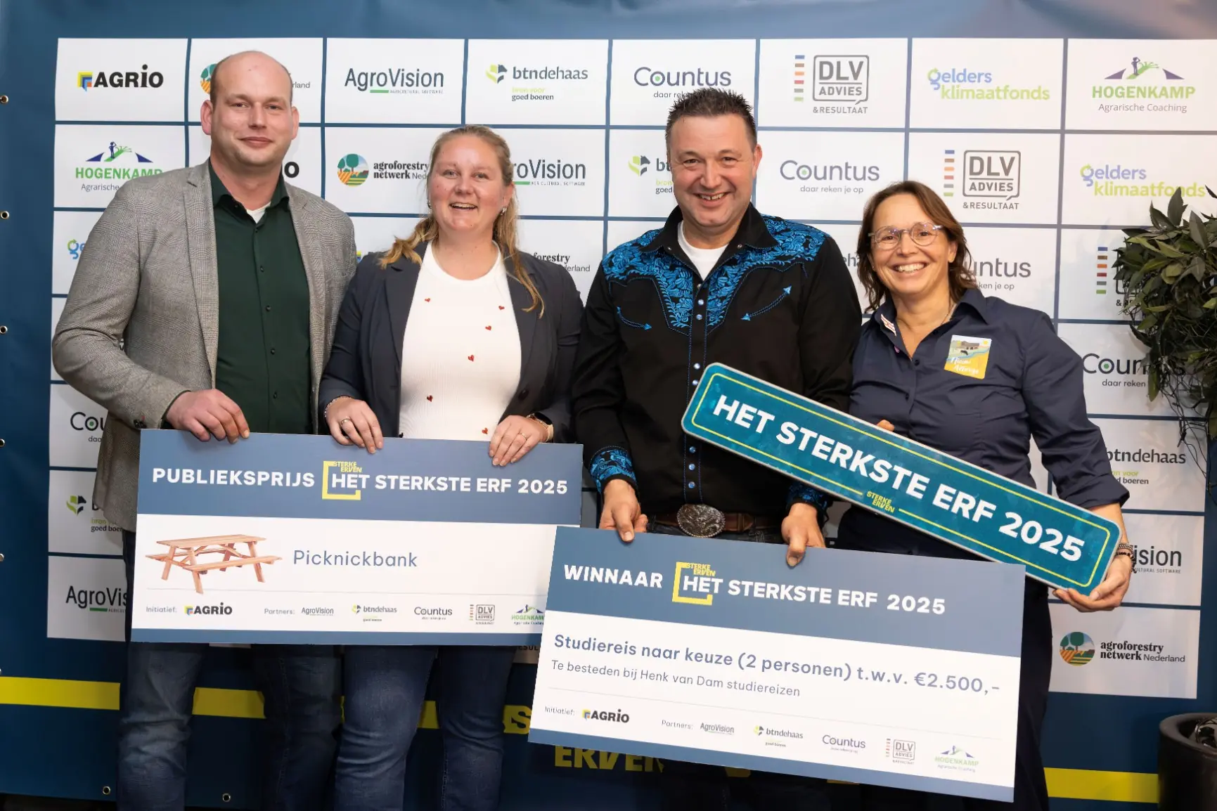 Familie Brouwer en familie Knijp