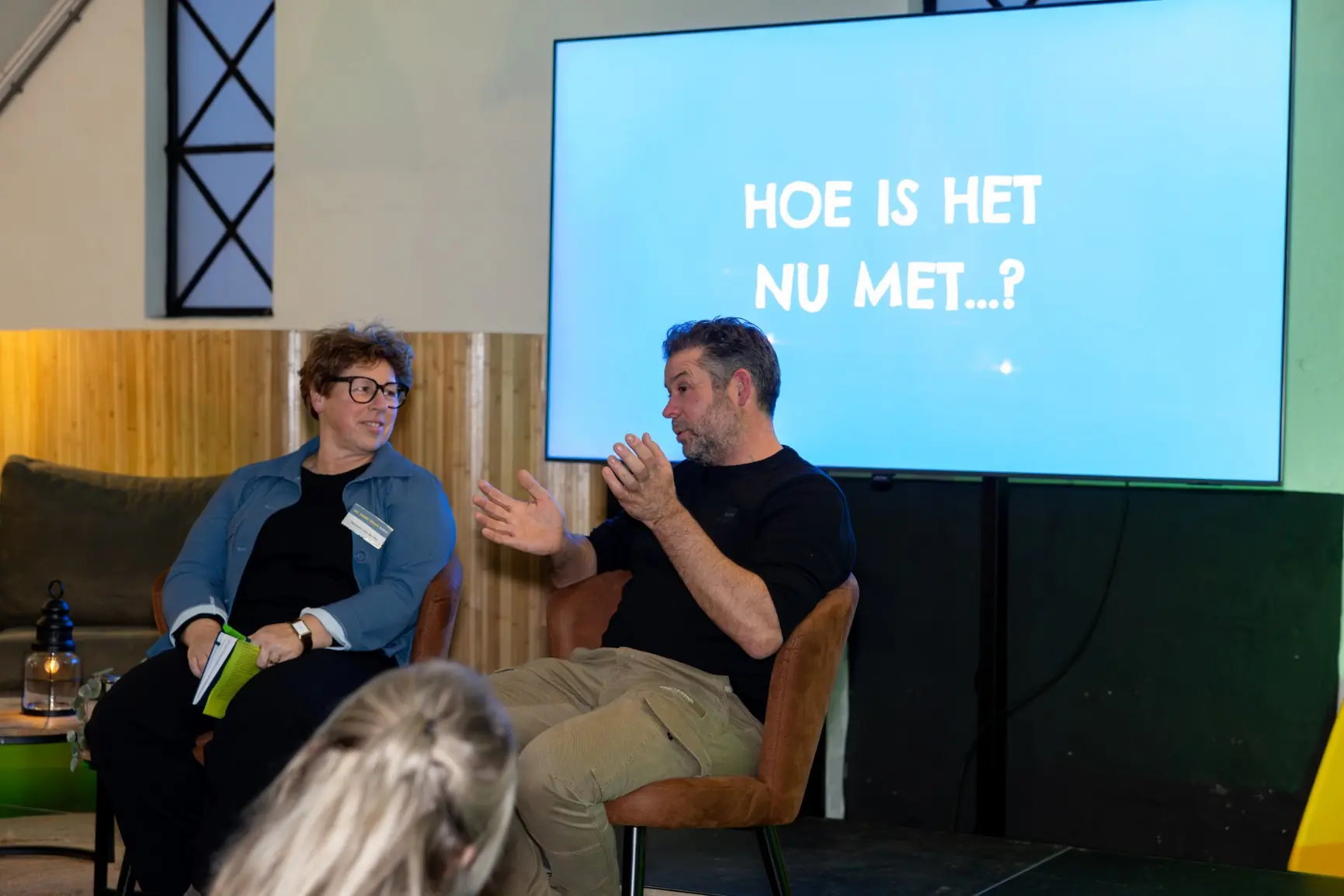 Tafelgesprekken &#039;Hoe is het nu met?&#039;