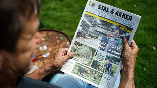 Stal en Akker print